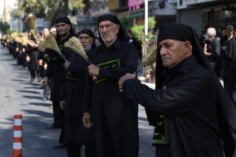 تصاویر/ مراسم عزاداری خیابانی تاسوعای حسینی در  ارومیه