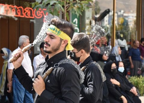 تصاویر/ تاسوعای حسینی در شهر سنندج