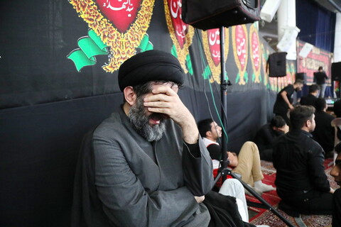 تصاویر / مراسم عزای اباعبدالله الحسین (ع) در هیئت کف العباس - قم