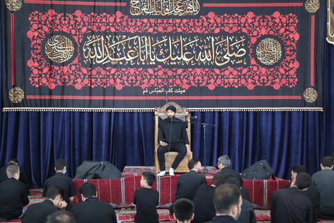 تصاویر / مراسم عزای اباعبدالله الحسین (ع) در هیئت کف العباس - قم