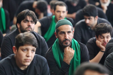 تصاویر / مراسم عزای اباعبدالله الحسین (ع) در هیئت کف العباس - قم