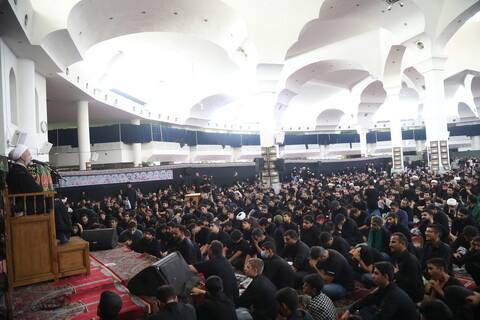 تصاویر / مراسم عزای اباعبدالله الحسین (ع) در هیئت کف العباس - قم