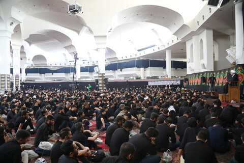 تصاویر / مراسم عزای اباعبدالله الحسین (ع) در هیئت کف العباس - قم