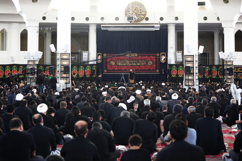 تصاویر / مراسم عزای اباعبدالله الحسین (ع) در هیئت کف العباس - قم