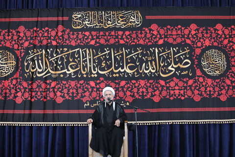 تصاویر / مراسم عزای اباعبدالله الحسین (ع) در هیئت کف العباس - قم