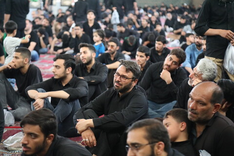 تصاویر / مراسم عزای اباعبدالله الحسین (ع) در هیئت کف العباس - قم