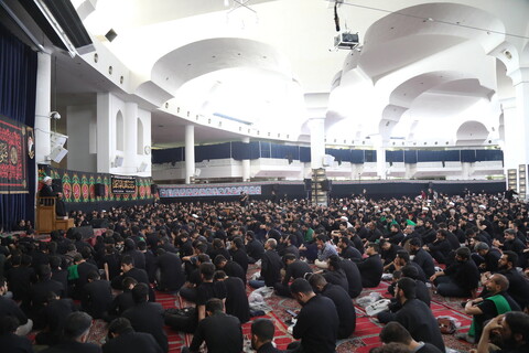 تصاویر / مراسم عزای اباعبدالله الحسین (ع) در هیئت کف العباس - قم