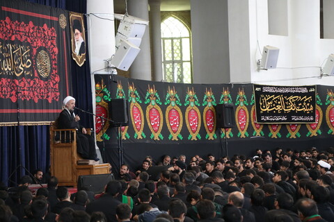 تصاویر / مراسم عزای اباعبدالله الحسین (ع) در هیئت کف العباس - قم