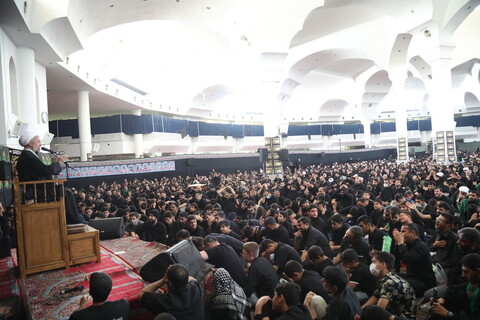 تصاویر / مراسم عزای اباعبدالله الحسین (ع) در هیئت کف العباس - قم