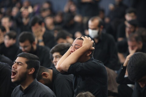 تصاویر / مراسم عزای اباعبدالله الحسین (ع) در هیئت کف العباس - قم