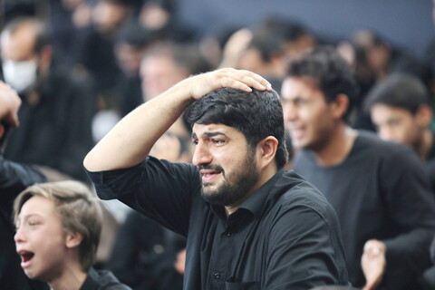 تصاویر / مراسم عزای اباعبدالله الحسین (ع) در هیئت کف العباس - قم