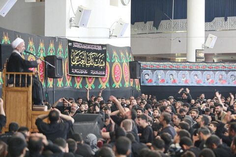 تصاویر / مراسم عزای اباعبدالله الحسین (ع) در هیئت کف العباس - قم