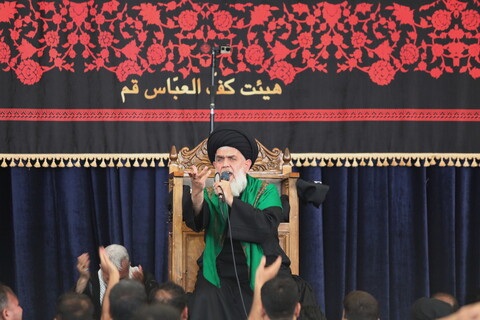 تصاویر / مراسم عزای اباعبدالله الحسین (ع) در هیئت کف العباس - قم