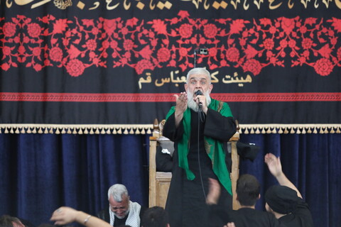 تصاویر / مراسم عزای اباعبدالله الحسین (ع) در هیئت کف العباس - قم