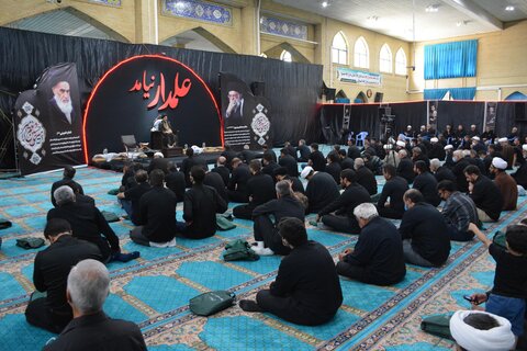 تصاویر/ مراسم ظهر تاسوعای حسینی در مصلی امام خمینی(ره) ارومیه