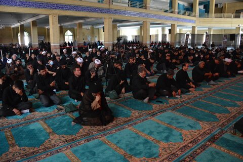 تصاویر/ مراسم ظهر تاسوعای حسینی در مصلی امام خمینی(ره) ارومیه