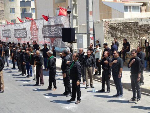 تصاویر/ مراسم عزاداری تاسوعای حسینی در ماکو