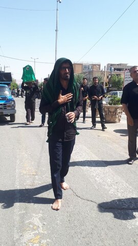 تصاویر/ مراسم عزاداری تاسوعای حسینی در پیرانشهر