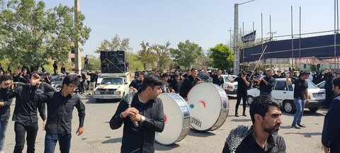 تصاویر/ مراسم عزاداری تاسوعای حسینی در پلدشت