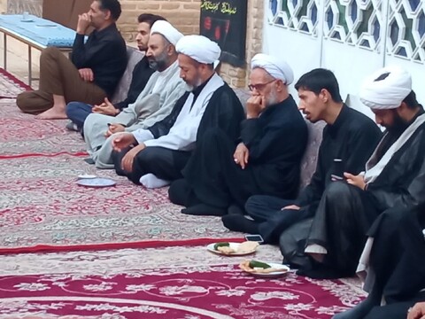 تصاویر/ مجلس عزاداری تاسوعای حسینی در حوزه علمیه یزد
