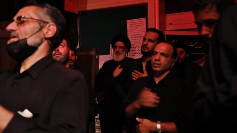 حضور در مراسم عزاداری هیئت یازهرا (سلام‌الله علیها) شهرستان فردیس