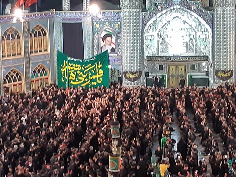 تصاویر:عزاداری شب عاشورای حسینی دراستان مقدس محمد هلال بن علی (ع)آران وبیدگل