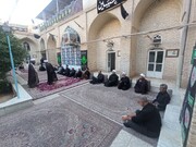 تصاویر/ برگزاری عزاداری روز عاشورای حسینی در حوزه علمیه یزد