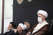 Photo/ Ashura Day mourning ceremony at Grand Ayatollah Sobhani's office