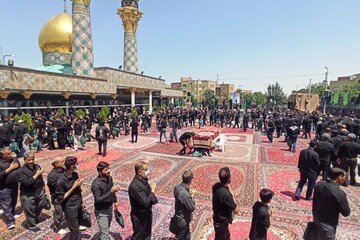 همدان غرق در ماتم و عزا