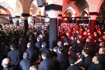 تصاویر/ عزاداری روز عاشورای حسینی در تبریز