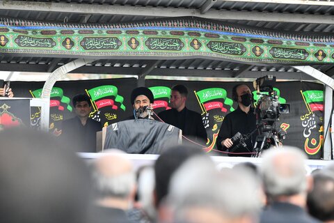 تصاویر/ اجتماع عظیم مردم ارومیه در تاسوعا حسینی