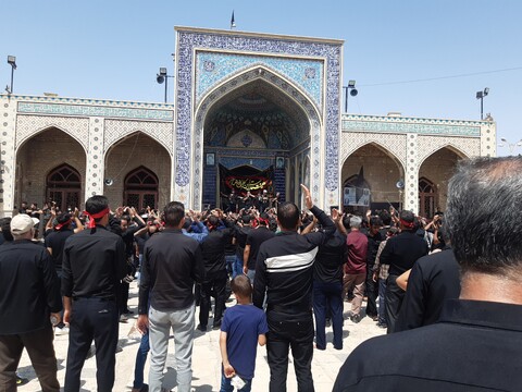 تصاویر:عزاداری حسینی عاشورای حسینی در نوش اباد آران وبیدگل