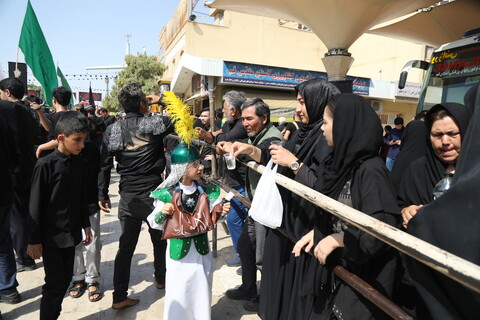 تصاویر / مراسم عزاداری روز عاشورا در حرم کریمه اهل بیت (ع)