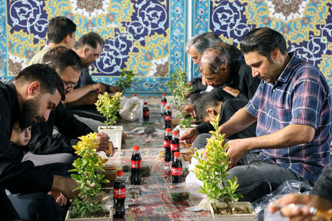 تصاویر/ میزبانی از عزادارن حسینی در حرم مطهر رضوی
