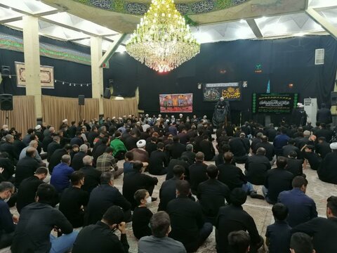 تصاویر/مراسم عزاداری محرم حسینی در شهر «دزج»