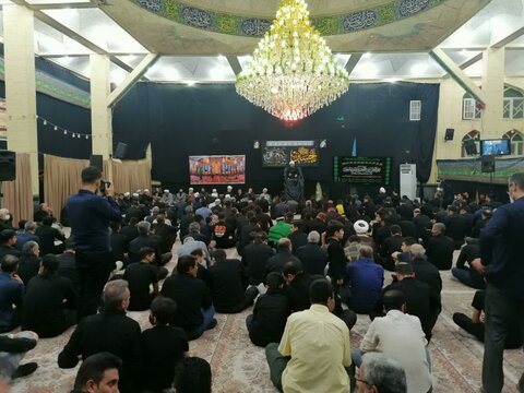تصاویر/مراسم عزاداری محرم حسینی در شهر «دزج»