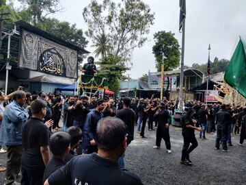 مراسم عاشورا در پونا هند+فیلم و عکس