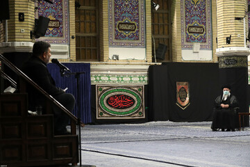 فیلم | مداحی سعید حدادیان در حضور رهبر انقلاب