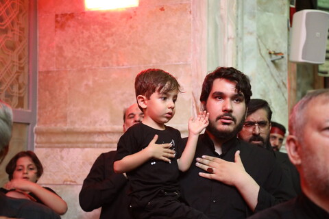 تصاویر / مراسم شام غریبان اباعبدالله الحسین (ع) در مسجد اعظم قم