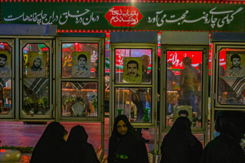 تصاویر/شام غریبان اباعبدالله الحسین(ع)و یارانش در یزد