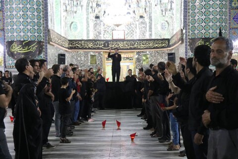 تصاویر:شام غریبان امام حسین (ع)درحرم حضرت محمد هلال بن علی (ع)آران وبیدگل