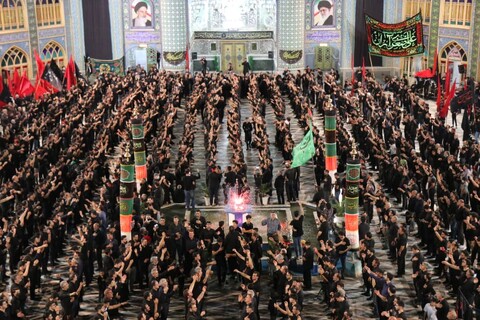 تصاویر:شام غریبان امام حسین (ع)درحرم حضرت محمد هلال بن علی (ع)آران وبیدگل