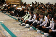 تصاویر/ حرم حضرت معصومہ قم (س) میں ایران کی مسلح افواج کی عزاداری