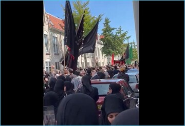 ویدئوی کوتاه از عزاداری شیعیان در هلند