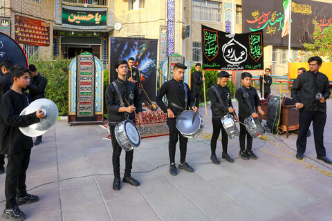 تصاویر/ مجلس عزای نوجوان حسینی