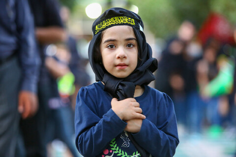 تصاویر/ مجلس عزای نوجوان حسینی