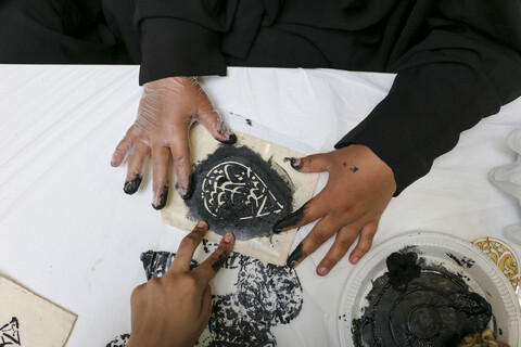 تصاویر/ مراسم سوگواره دختران رضوی در پایگاه فرهنگی آداب زیارت