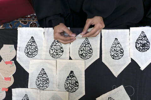 تصاویر/ مراسم سوگواره دختران رضوی در پایگاه فرهنگی آداب زیارت