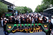 تصاویر/ تیرہویں محرم الحرام کو شیراز میں علماء اور طلاب کرام کا ماتمی جلوس