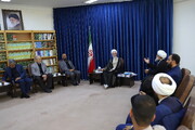 Photo/ Ayatollah Arafi meets members of Qom Council of Religious Groups